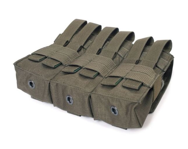 Ładownica 3x2 M4/HK-416 - mocowanie molle, otwory
