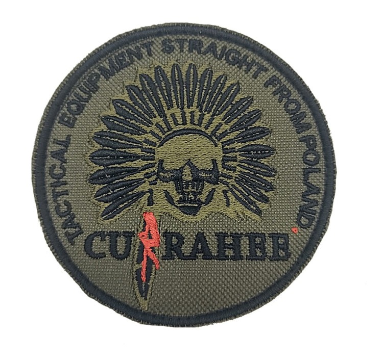 Emblemat Indianin CURRAHEE oliwka