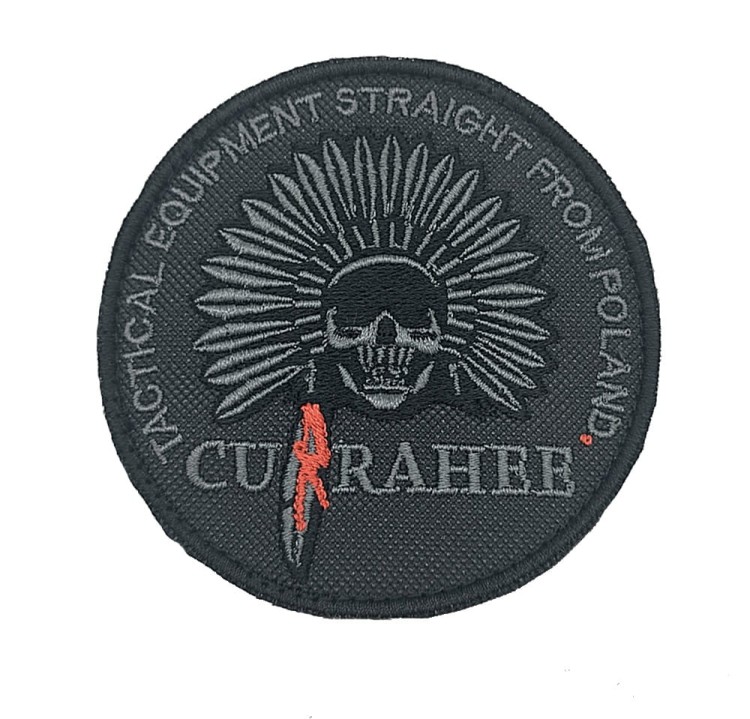 Emblemat Indianin CURRAHEE czarny