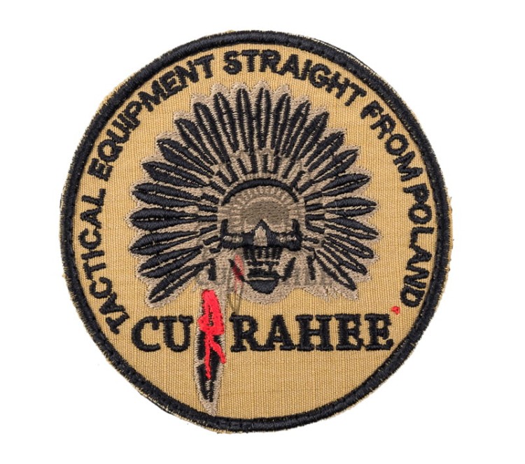 Emblemat CURRAHEE Indianin coyot.jpg